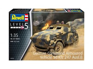 German Command Armoured Vehicle Sd.kfz.247 1/35 Kit Revell 03335