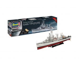 German Destroyer Class 119 Z1/z5 Kit De Montar Revell 05179