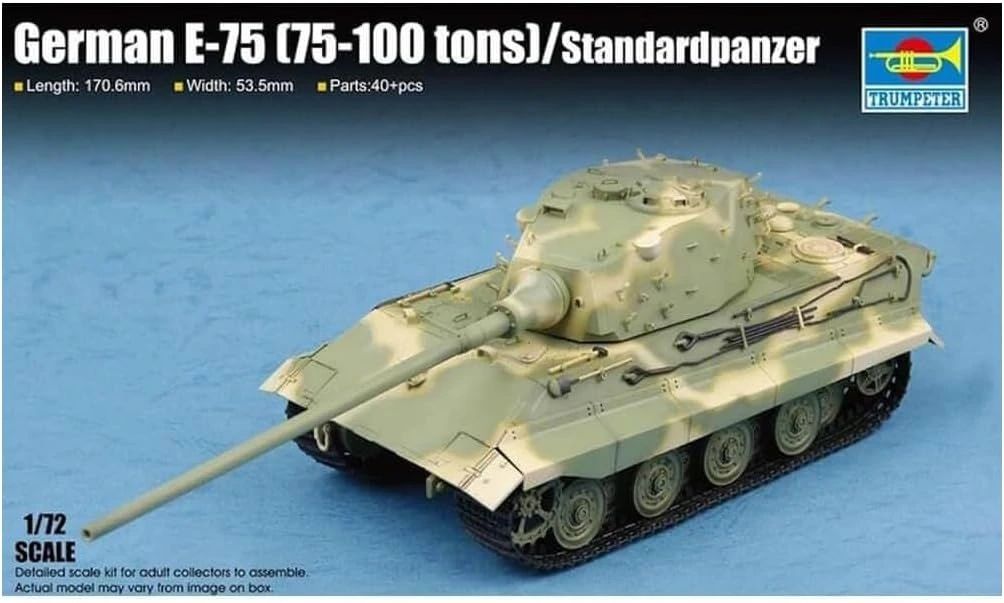 German E-75 (75-100 tons) Standardpanzer 1/35 Kit Trumpeter 01538