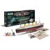 Revell 05715 Gift Set R.m.s. Titanic - 1/400 - Kit Com Cola, Tinta E Pincel