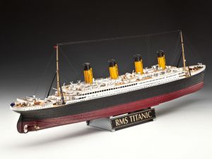 Revell 05715 Gift Set R.m.s. Titanic - 1/400 - Kit Com Cola, Tinta E Pincel