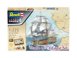 Gift-Set Victory - Batalha De Trafalgar - 1/225 Kit para montar Revell 05767