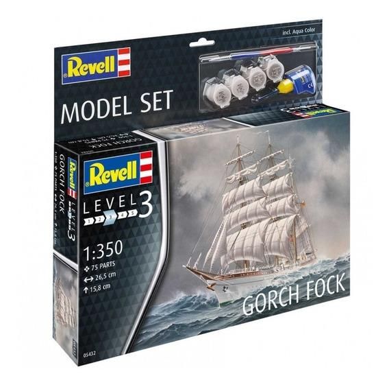  Gorch Fock 1/350 Kit de montar Revell 65432