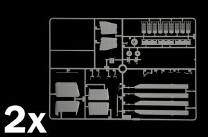 H-21C Flying Banana GunShip 1/48 Kit de Montar Italeri 2774