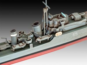 Hms Ark Royal & Tribal Class Destroyer - 1/720 Kit Para montar Revell 05149 