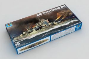 HMS Queen Elizabeth 1941 1/700 Kit de Montar Trumpeter 05794