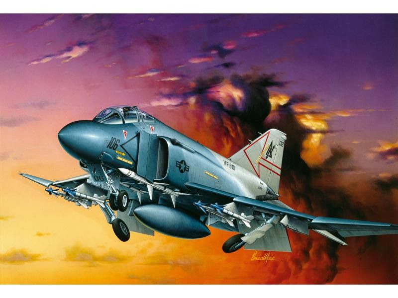 Italeri 0170 F-4S Phanton - 1/72 Kit Para Montar