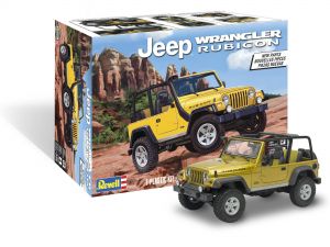 Jeep Wrangler Rubicon  1/25 Kit de montar Revell 85-4518