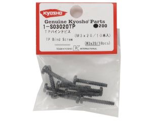 Kyosho 1-S03020TP Parafuso Phillips  de cabeça redonda de  3x20mm (10)