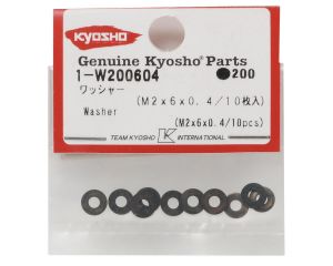 Kyosho 1-W200604 Arruela 2x6x0,4mm (10)