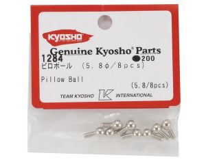 Kyosho 1284 Pillow Ball 5.8Mm (8) do DRX, DRT, DBX e DST, Inferno Neo