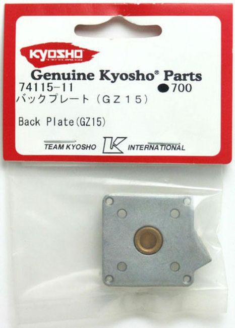 Kyosho 74115-11 Tampa Traseira - Back Plate  Do motor  GZ15