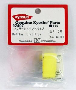 Kyosho 92407Y Uniao Escape Silicone .12 A .18 (Cada) Yellow Fluor