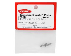 Kyosho 92508 Haste de ajustavel em  titânio 15mm (2)