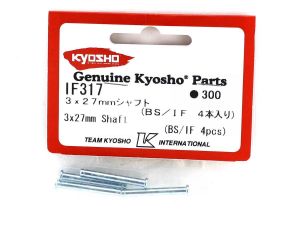 Kyosho if317 Pinos retentores de choque Kyosho 3x27mm