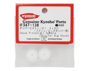 Kyosho if347-138 Pistão do Amortecedor (1,3 x 8 orifícios) (2)