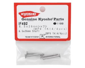 Kyosho If492 Pino de Amortecedor MP9 TKI4 6,5 x 26 mm (4) 