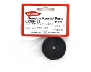 Kyosho La206-78 Engrenagem de dentes retos - Coroa 48P 78T Lazer