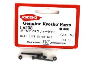 Kyosho LA208  Parafusos de diferencial de esfera Kyosho (2) (ZX-5)