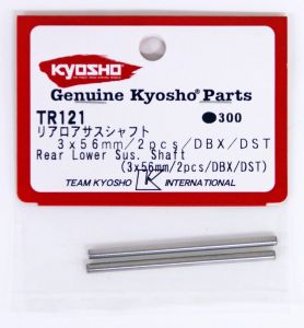 Kyosho TR121Eixo Susp Traseira Infer (3x56mm / 2pcs / DBX / DST DRX                                                       Drx Drt Dbx Dst 