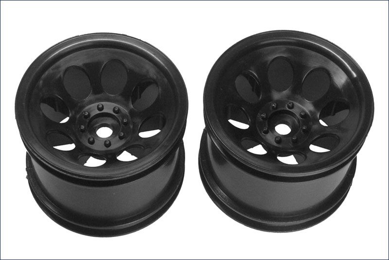 Kyosho TRH001BK  Rodas Para Drt Dbx Dst Pretas 4 peças 