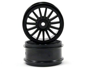 Kyosho TRH121BK Roda 15 Raios  Preta Para DRX 2 Peças