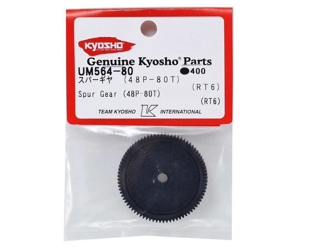 Kyosho Um564-80 Engrenagem de 80 Dentes retos 48P Lazer e Ultima