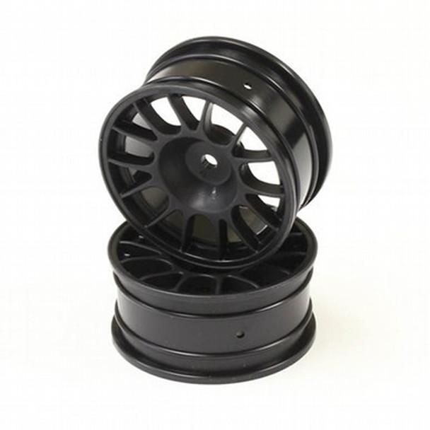 Kyosho Vzh009Bk Roda 14 Raios 24mm Sextavado de 12mm  Preta Offset 4mm