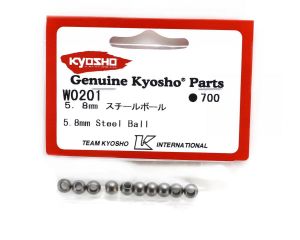 Kyosho W0201 Bola Esferas de Aço  5,8 mm (10)