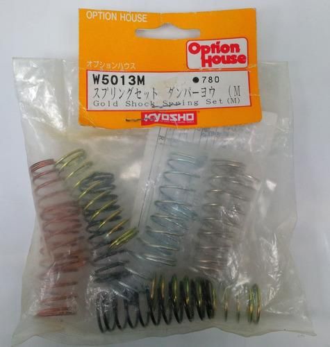 Kyosho W5013M S8 Ul Gold Shock Spring Set M 5Pc