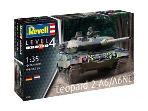 Leopardo 2 A6-A6NL 1/35 Kit de montar Revell 03281