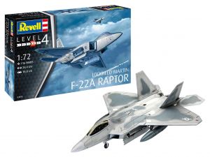 Lockheed Martin F-22A Raptor 1:72 Kit Para Montar Revell 03858 