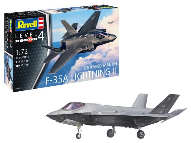 Revell 03868 Lockheed Martin F-35A Lightning Ii - 1/72