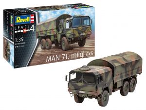 MAN 7t Milgl Military Truck  kit 1:35 Para montar Revell 03291