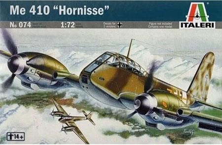 Me 410 Hornisse - 1/72 Kit Para Montar Italeri 074S