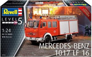 Mercedes-benz 1017 Lf 16 1/24 Bombeiro Kit de Montar Revell 07655