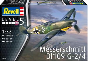 Messerschmitt Bf109 G-2/4 1/32 Kit De Montar Revell 03829