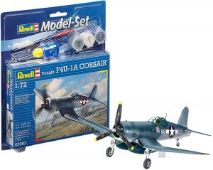 Voughtought F4U-1D Corsair - 1/72 Kit Para Montar Model Set Revell 63983