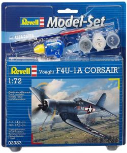 Voughtought F4U-1D Corsair - 1/72 Kit Para Montar Model Set Revell 63983