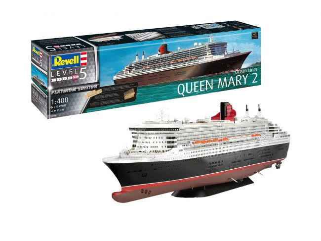 Ocean Liner Queen Mary 2 1:400 Kit De Montar Revell 05199