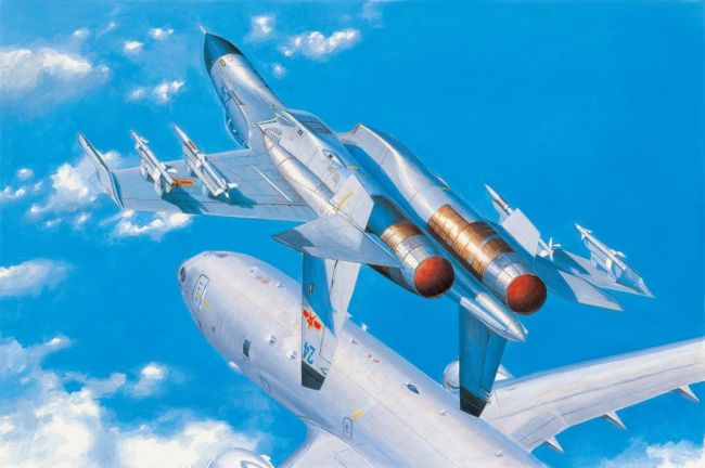 PLA J-11B 1/48 Kit de montar Hobby Boss 81715