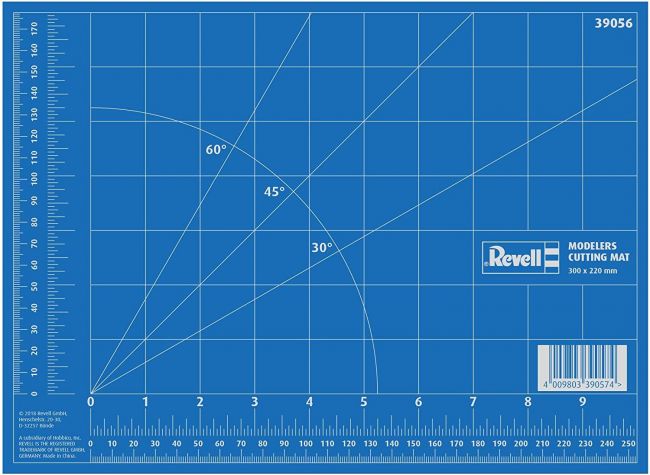 Placa de corte auto-reparavel - 300 x 220mm Base Revell 39056