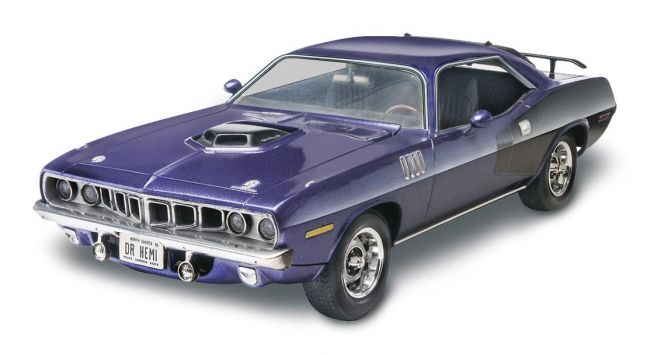 Plymouth Hemi Cuda 426 1971 - 1/24 Kit para montar Revell 85-2943 