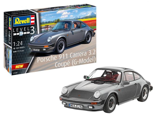 Porsche 911 Carrera 3.2 Coupé 1/24 Kit De Montar Revell 07688