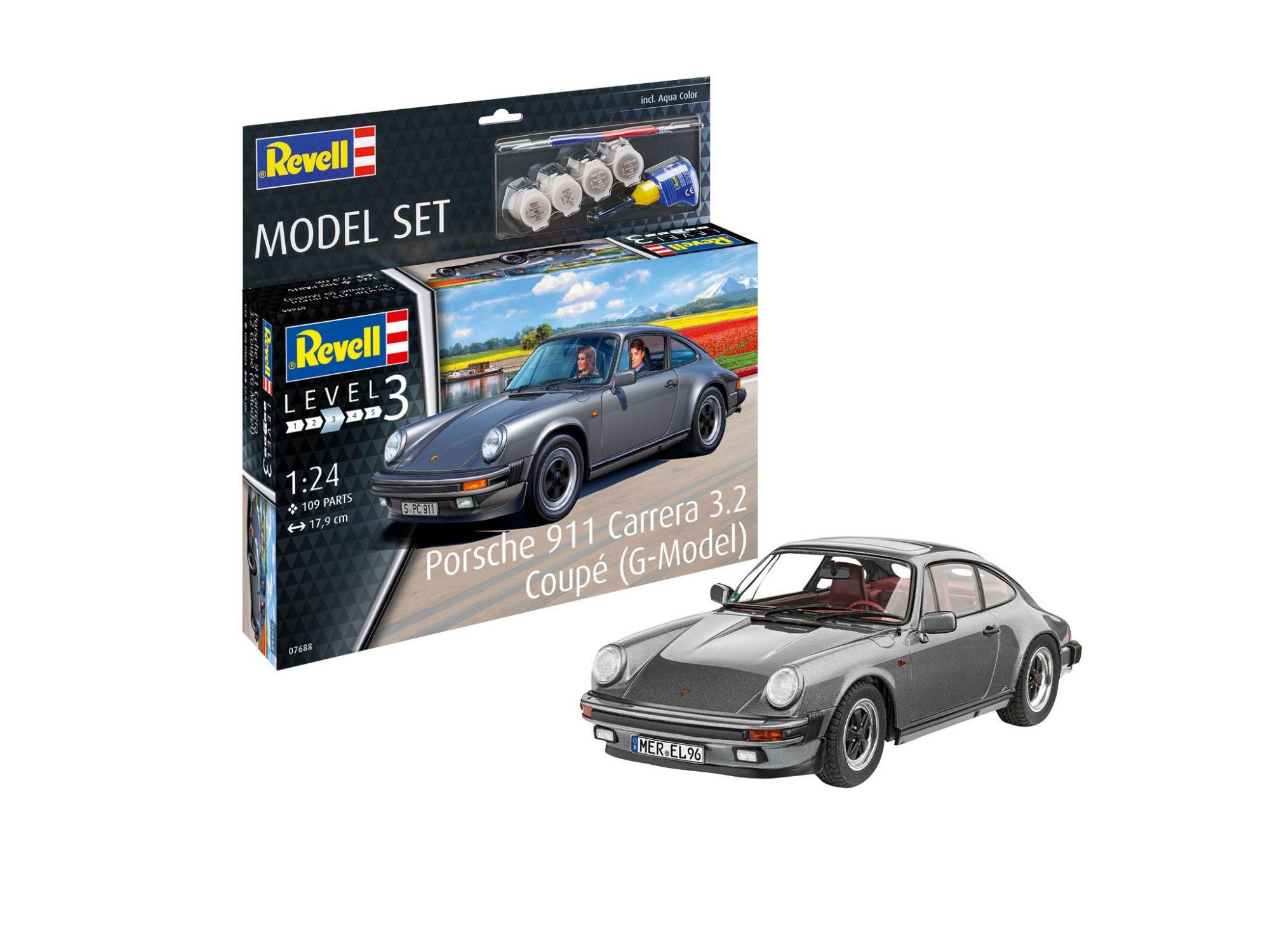 Porsche 911 Carrera 3.2 Coupé Kit De Montar Revell 67688