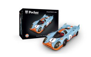 Porsche 917K - Gulf Edition - 1/8 Kit de Metal e Plastico Para Montar