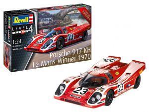 Porsche 917K Le Mans Winner 1970 1/24  Kit de Montar Revell 07709