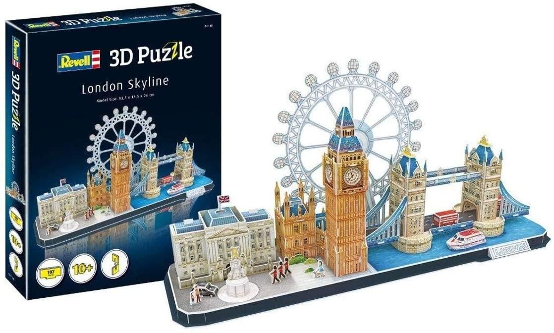 Quebra-Cabeça 3D Paisagens De Londres 3D Puzzle - 53,5 cm Revell 00140 