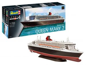 Queen Mary 2 Rainha Maria 1/700 Kit de Montar Revell 05231