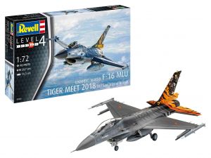 REV 63860 F-16 Mlu 31 Sqn. Kleine Brogel - 1/72 Kit de Montar Model Set